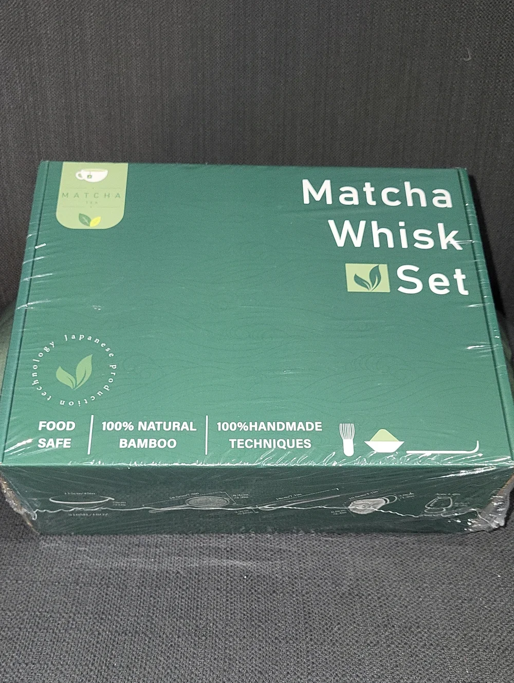 Matcha Whisk Set - Green Bamboo Matcha Tea Accessories